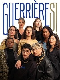 visuel du festival Guerrières 2024